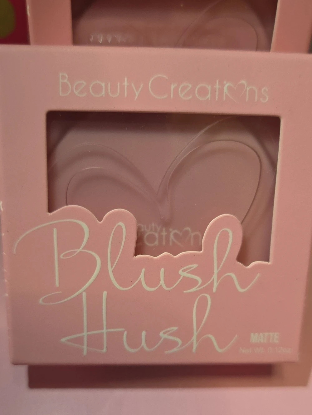 Beauty Creations Blush Hush Powder Blush Pink
